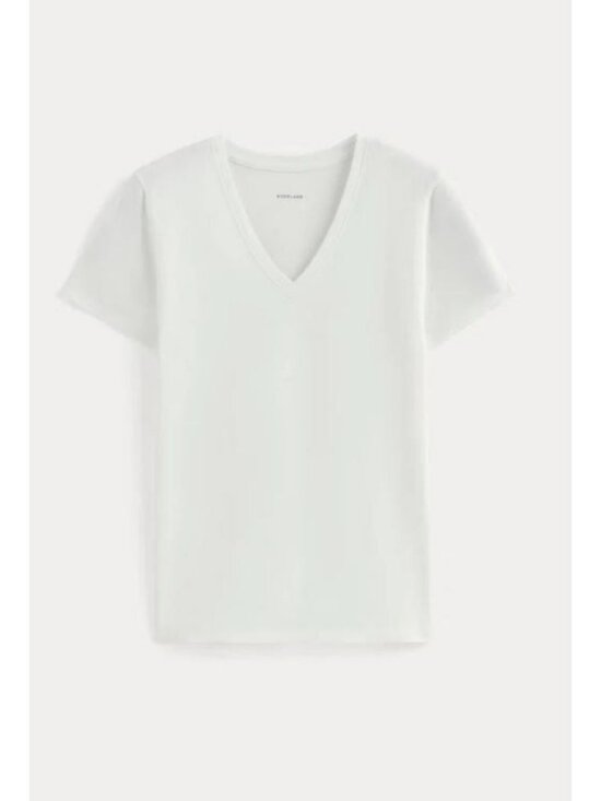 Everlane Tops - Everlane The Organic Cotton Slim V-Neck Tee White Size S NWT